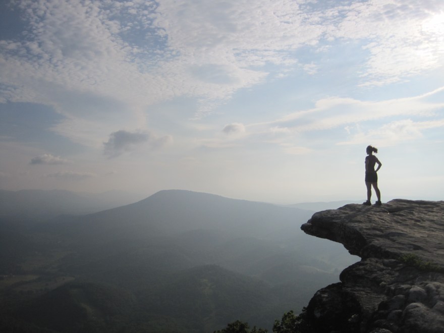 McAfee's Knob, aka Pride Rock.
