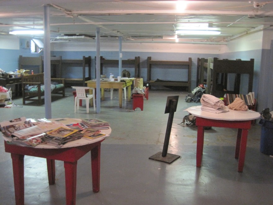 The "jailhouse" hostel in Palmerton, PA.