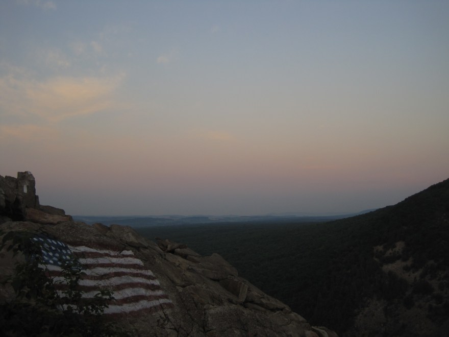 The climb out of Palmerton, PA.