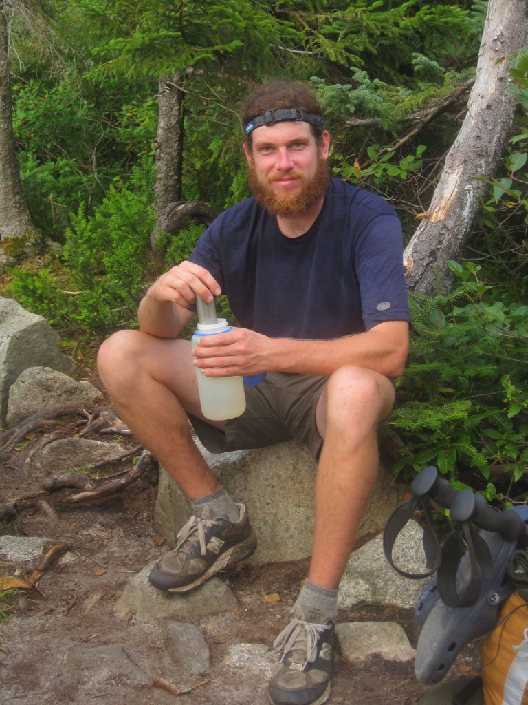 Chimp at the end of a long day.