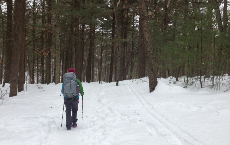 A snowy first shakedown.
